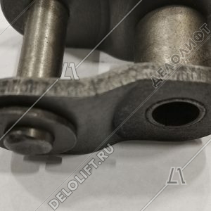 Переходное звено, двухрядной цепи привода поручня эскалатора, шаг - 31,75 мм, тип B