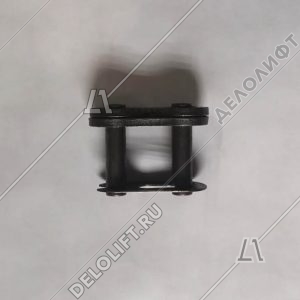 Соединительное звено, однорядной цепи привода поручня эскалатора, шаг - 25,4 мм, тип A