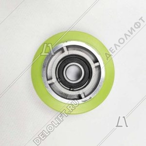 Ролик цепи/ступени, D - 80x22 мм, подшипник 6202