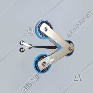 Цепь ступеней/тяговая, 506NCE, шаг - 135,73 мм, ролик - 76,2x22 мм, палец - 12,7/12,7 мм, ось - 800 мм, 127 kN (переходное звено)