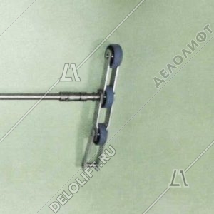 Цепь ступеней/тяговая, 506NCE, шаг - 135,73 мм, ролик - 76,2x22 мм, палец - 12,7/12,7 мм, ось - 800 мм, 127 kN (комплект на 10 ступеней)