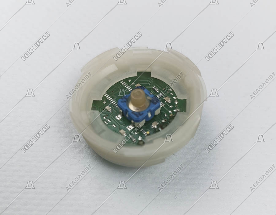 Базовый элемент кнопки вызова, вверх, янтарная подсветка, без зуммера