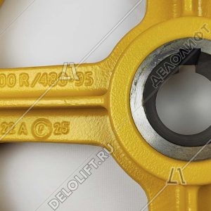 Канатоведущий шкив (КВШ), M71S, 480х5х11