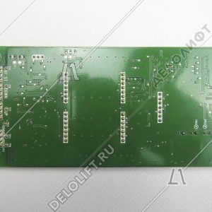 Плата этажного индикатора, синяя индикация