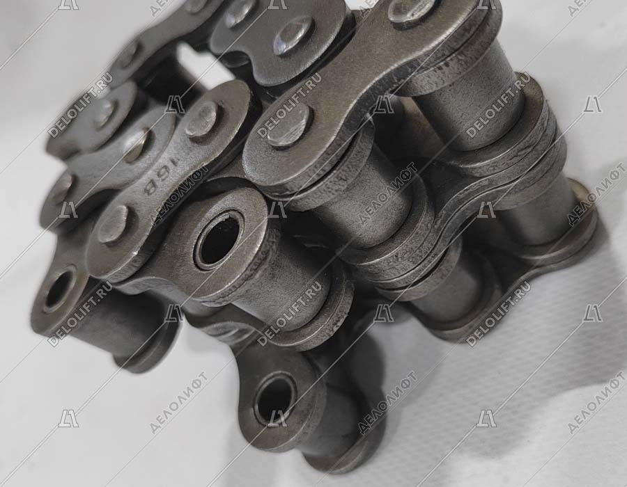 Цепь привода поручня, двухрядная, шаг - 25,4 мм, тип A, усиленная (HY)