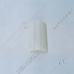 Вкладыш башмака направляющей кабины/противовеса, книжка, T - 16 мм, L - 140 мм