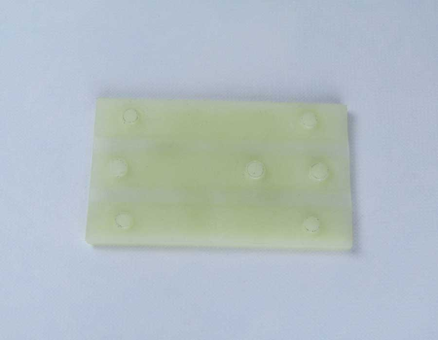 Вкладыш башмака направляющей кабины/противовеса, WELLMAKS, FS 14, L - 140 мм, B - 14 мм, книжка