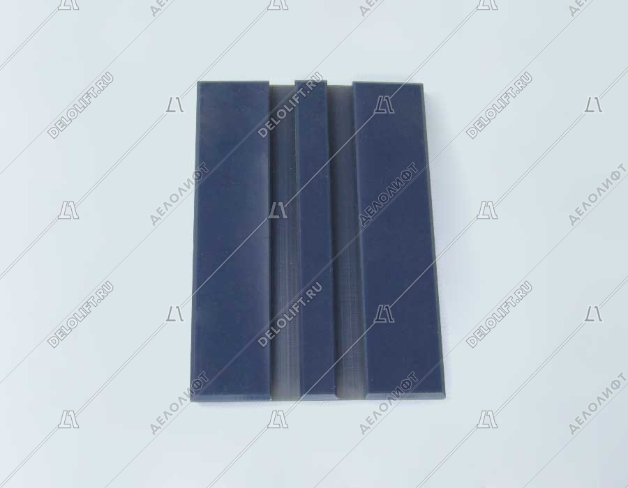 Вкладыш башмака направляющей кабины/противовеса, книжка, EL 19 PE, для башмака HSML+WSML, D - 19 мм