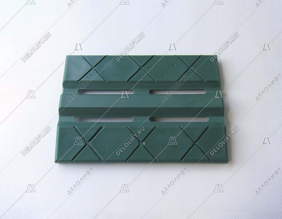 Вкладыш башмака направляющей кабины/противовеса, книжка, EL 16 PA, для башмака HSML + WSML, 180 x 50 x 36,5 мм