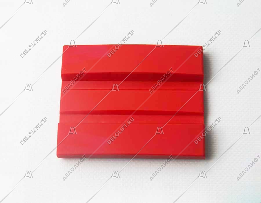 Вкладыш башмака направляющей кабины/противовеса, книжка, EKL 5 PU, для башмака WSMKL+L10, D - 5 мм