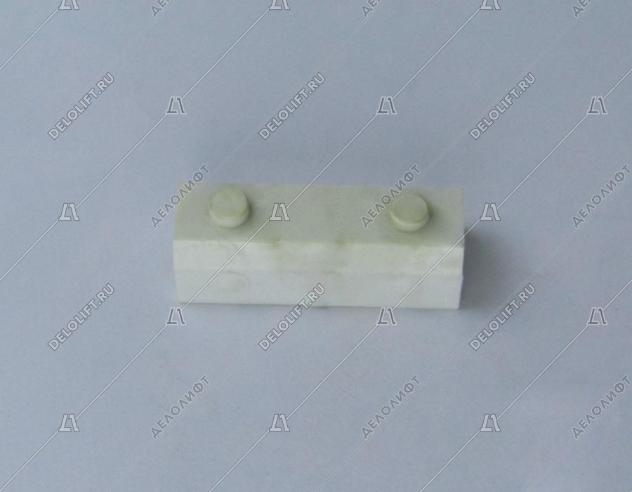 Вкладыш башмака направляющей кабины/противовеса, T - 16 мм, L - 80 мм, KM652935G16