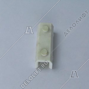 Вкладыш башмака направляющей кабины/противовеса, T - 16 мм, L - 80 мм, KM652935G16