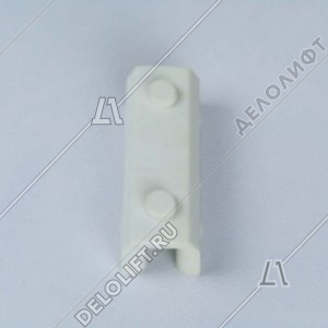 Вкладыш башмака направляющей кабины/противовеса, T - 10 мм, L - 80 мм