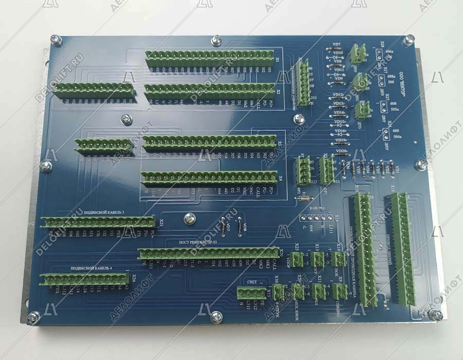 Кросс-плата, УИРФ.469135.065-02 (машинное помещение, 30 этажей, непроходная кабина)