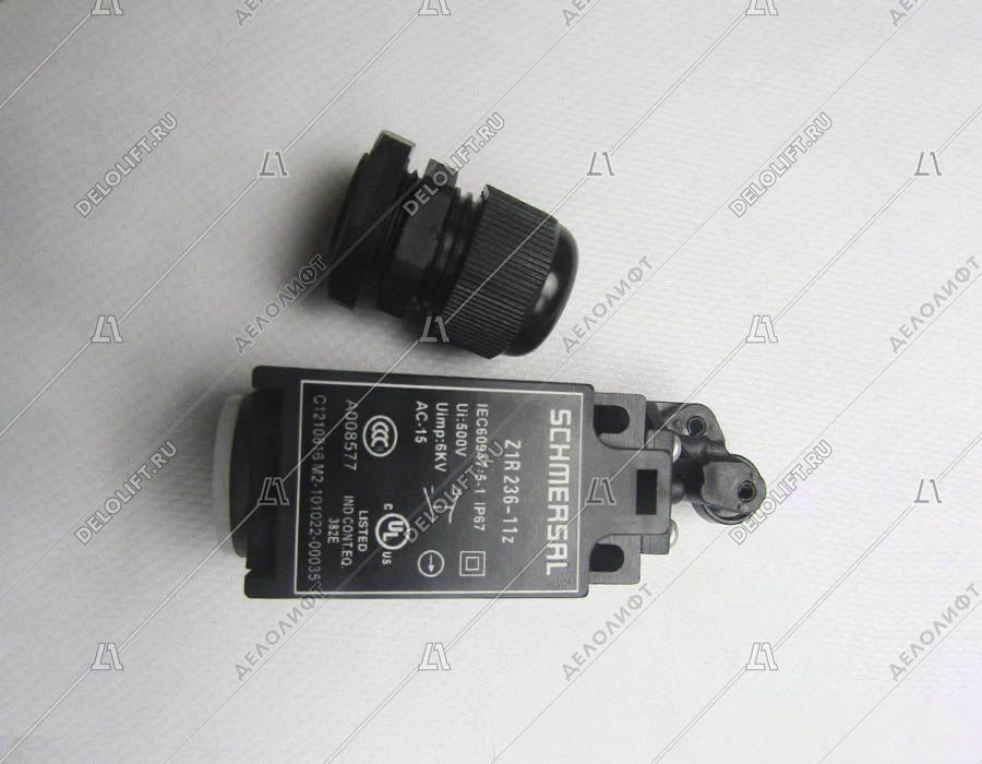 Выключатель концевой, Z1R 236-11Z, 1HO+1HЗ, с рычагом и роликом, самовозвратный