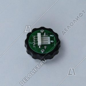 Кнопка вызова/приказа, A311, красная подсветка