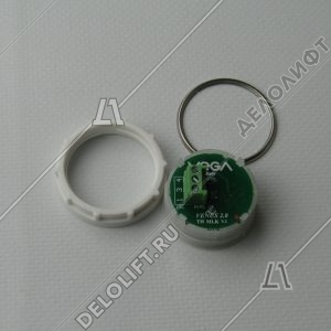 Кнопка вызова/приказа, Venus, 0 этаж, с кодом Брайля, красная подсветка (разъем MLK)