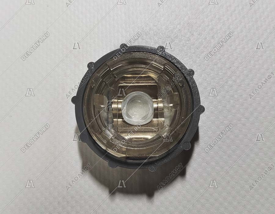 Кнопка вызова/приказа, ВКЛ13А-7-4П, 8 этаж, с Брайлем, красная индикация