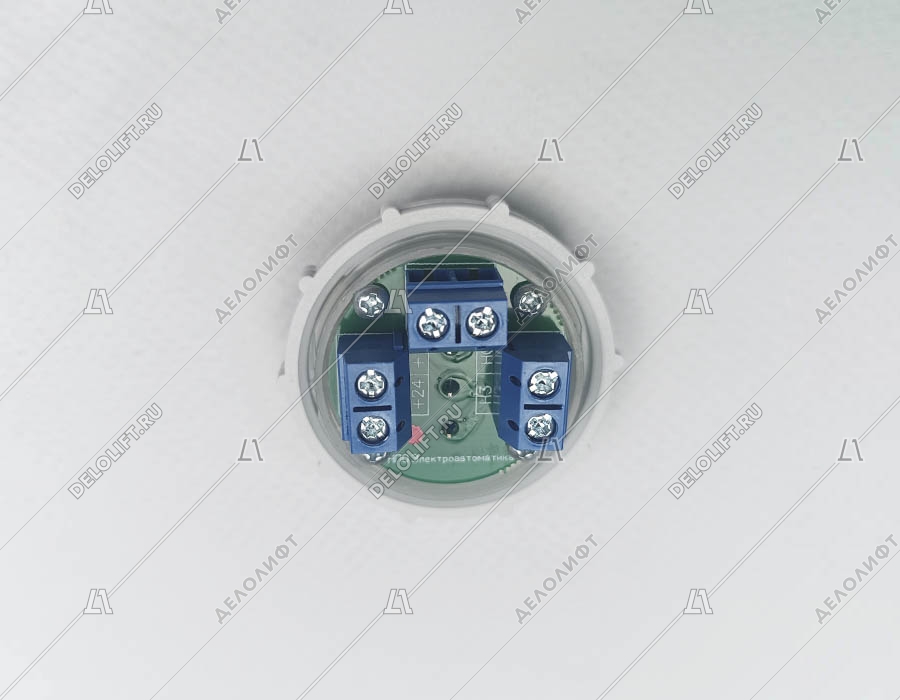 Кнопка вызова/приказа, ВК-33-5Б, открытие дверей, красная подсветка, с Брайлем (разъем MLB)