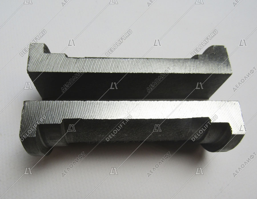 Вкладыш башмака, В - 16 мм, L - 105 мм, чугун