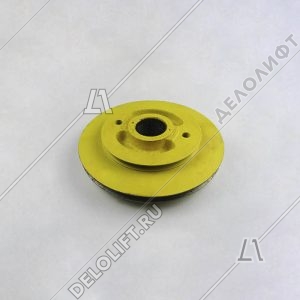 Шкив ограничителя скорости, D - 240 мм, канат - 7,8 мм