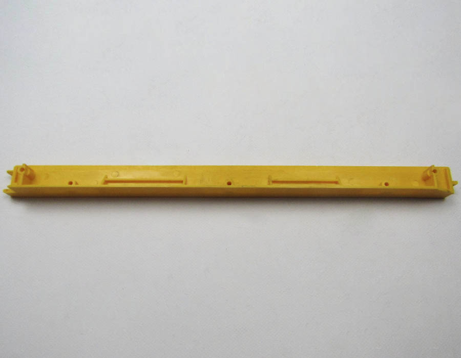 Демаркационная линия, левая, L - 400 мм, W - 25 мм, H - 25 мм, жёлтая, пластик