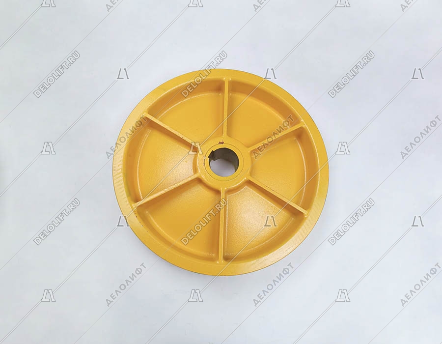 Канатоведущие шкивы лифта