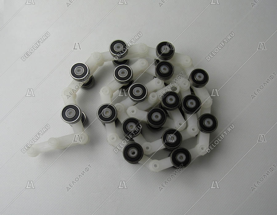 Цепи огибающие балюстрады эскалатора ШИНДЛЕР