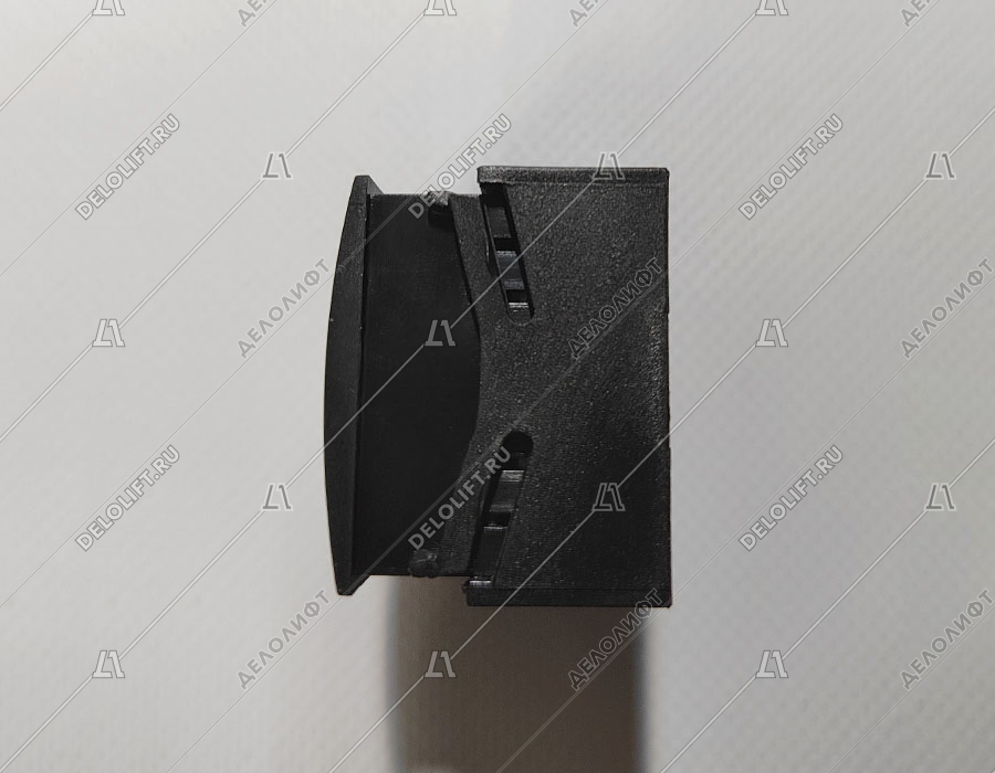 Кнопка вызова/приказа, STEP, 1 этаж, красная подсветка