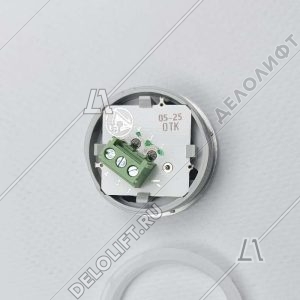 Кнопка вызова/приказа, К1-Стр-К, стрелка, красная подсветка, ELM