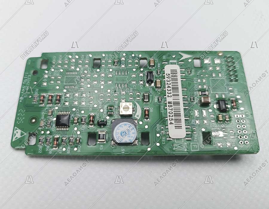 Плата вызывного поста, на одну кнопку, для 3600