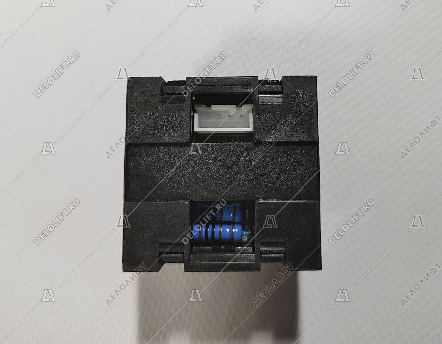 Кнопка вызова/приказа, STEP, 2 этаж, красная подсветка