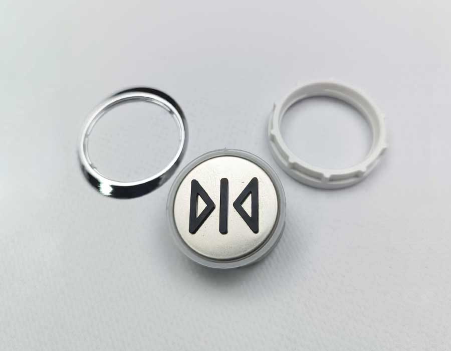 Кнопка вызова/приказа, Venus, закрытие дверей, синяя подсветка (разъем MLC)