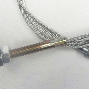 Тросик ДШ, L - 1400 мм, d - 3 мм, М8