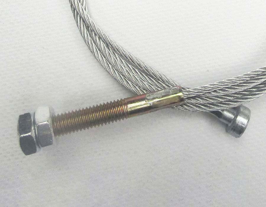 Тросик ДШ, L - 1400 мм, d - 3 мм, М8