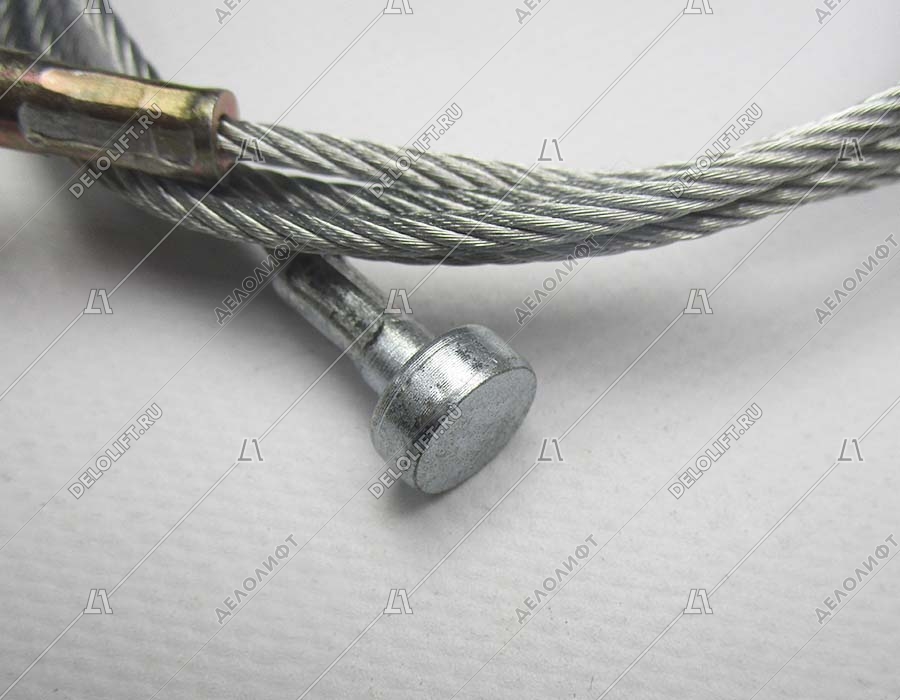 Тросик ДШ, L - 1400 мм, d - 3 мм, М8