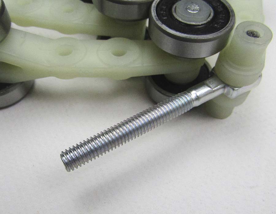 Цепь отклоняющая/огибающая/обводная, 18 звеньев, длина шпильки - 6 мм