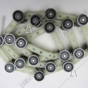 Цепь отклоняющая/огибающая/обводная, 18 звеньев, длина шпильки - 6 мм