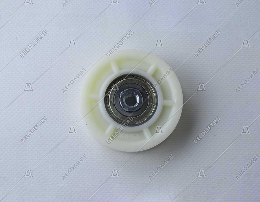 Ролик каретки дверей шахты, 6203Z, D - 74 мм, W - 16 мм, M10