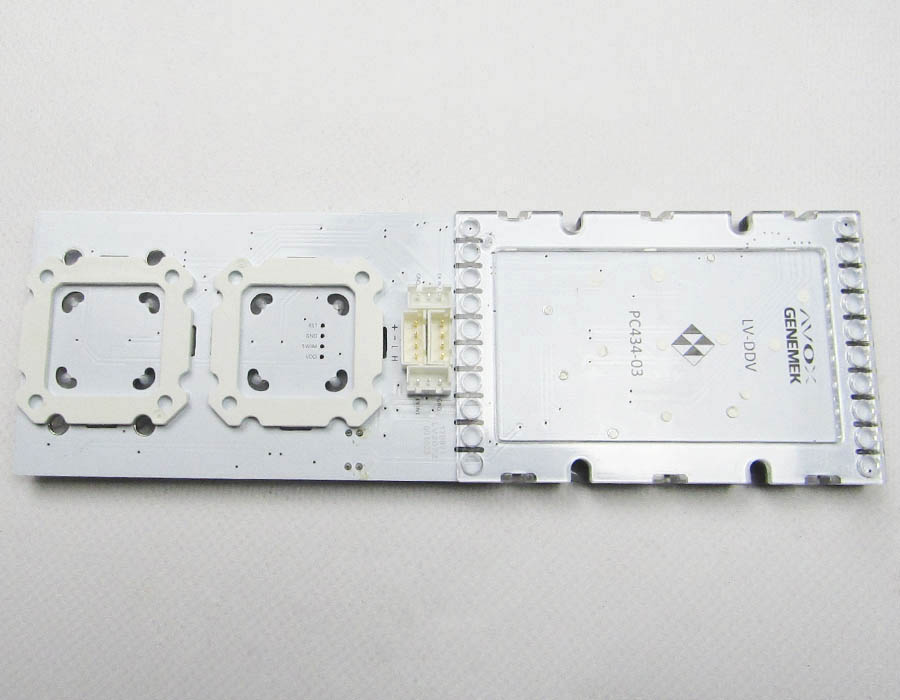 Панель/пост вызова, GENEMEK, LV-DDV, PC434-03, стрелки "вверх" и "вниз", с Брайлем, без корпуса
