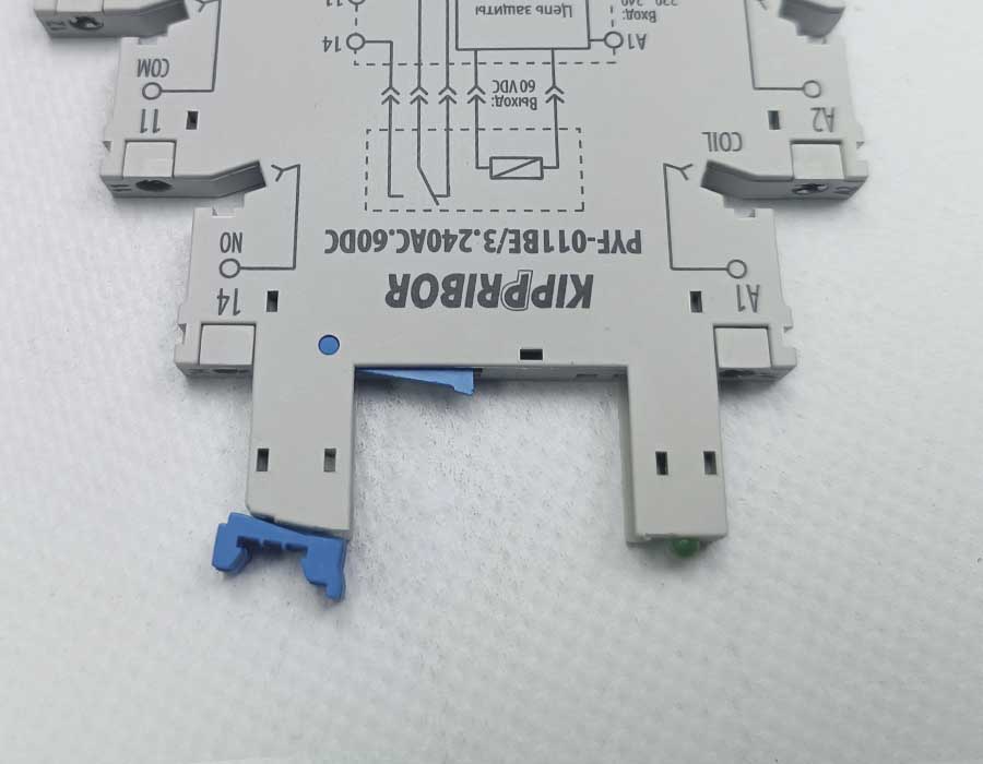 Колодка, KIPPRIBOR, PYF-011BE/3.240AC.60DC, для реле
