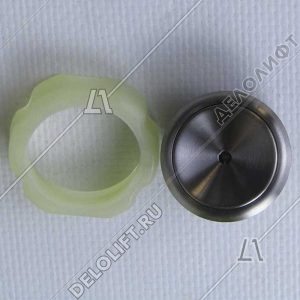 Кнопка вызова/приказа, КЛ-220-004 VR, антивандальная, красная подсветка