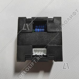 Кнопка вызова/приказа, STEP, открытие дверей, красная подсветка