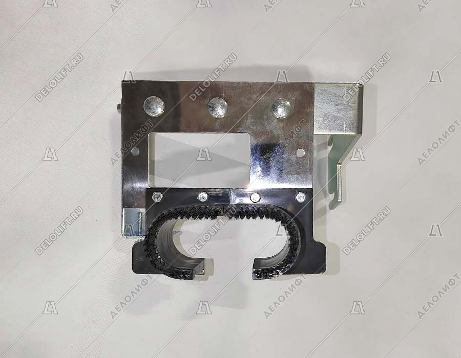 Устье поручня эскалатора, TRAVELMASTER 110, с щёткой и кронштейном, левое