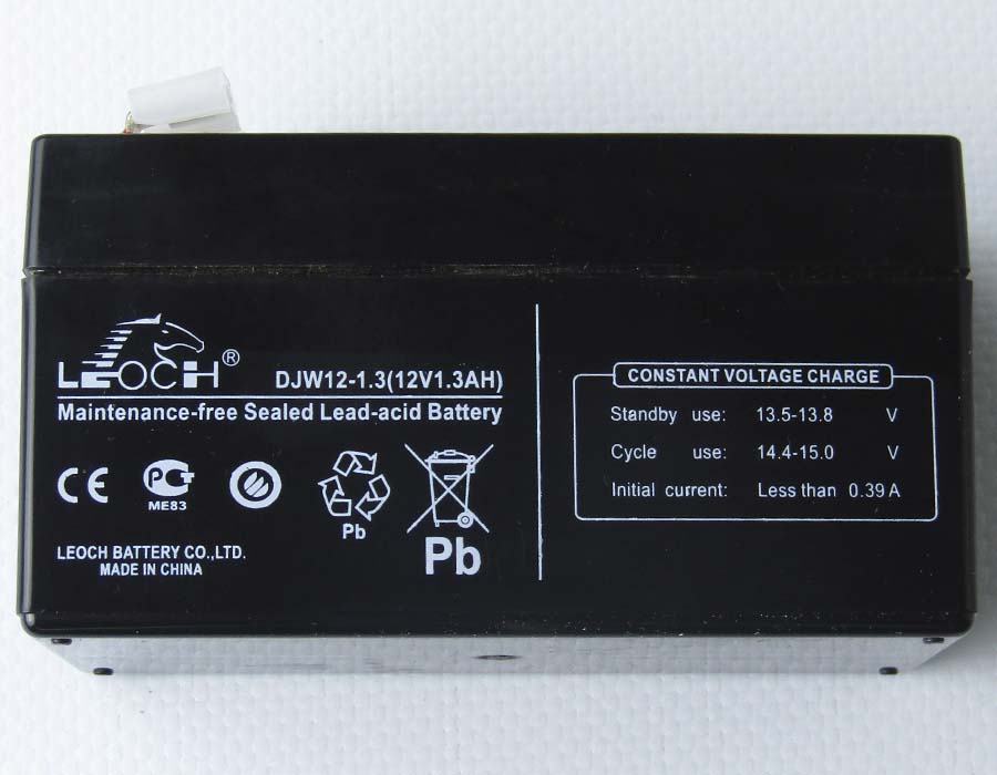 Аккумулятор, DJW12-1.3, 12В, 1,3Ач