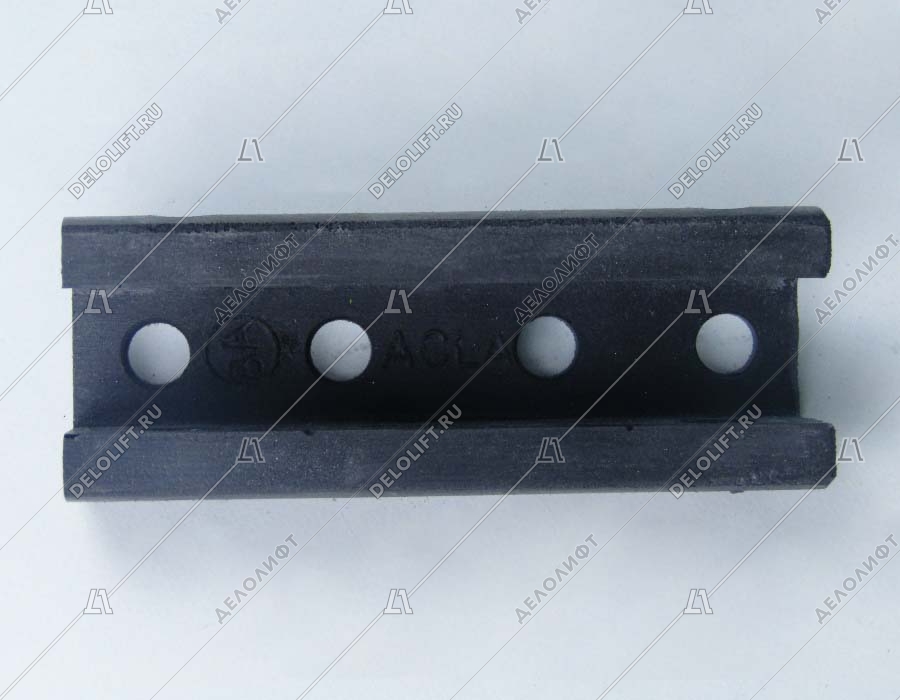 Вкладыш башмака направляющей кабины/противовеса, SHS, полукруглый