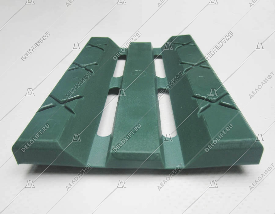 Вкладыш башмака направляющей кабины/противовеса, книжка, EM 9 PA, для башмака HSM+WSM, D - 9 мм