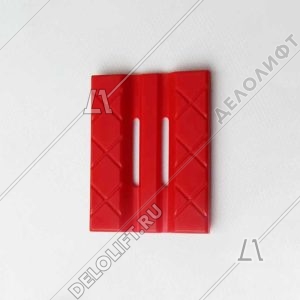 Вкладыш башмака направляющей кабины/противовеса, книжка, EK 5 PU, для башмака HSMK+WSMK, D - 5 мм