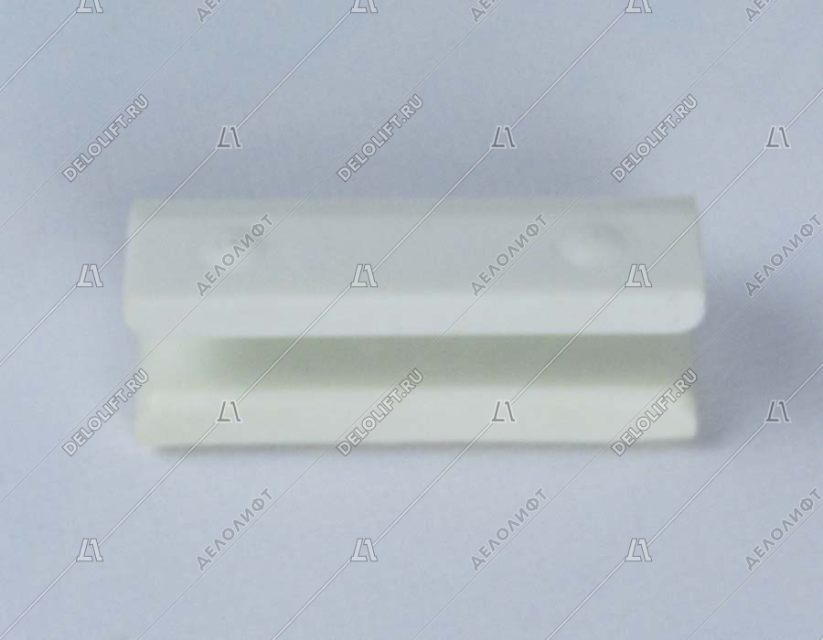 Вкладыш башмака направляющей кабины/противовеса, T - 10 мм, L - 80 мм