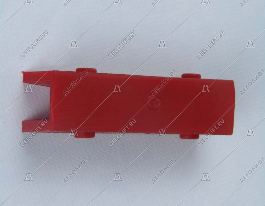 Вкладыш башмака направляющей кабины/противовеса, T - 10 мм, L - 100 мм